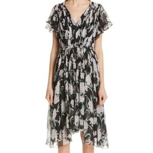 JASON WU COLLECTION Floral Print Chiffon Dress 2